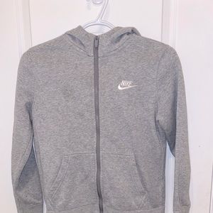 Grey Nike Tech Fleece Sweatshirt / Hoodie